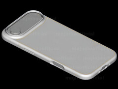 El supuesto render de la carcasa refleja las recientes filtraciones relacionadas con el iPhone 17. (Fuente de la imagen: vía Majin Bu)