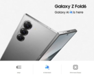 El Samsung Galaxy Z Fold 6 será presentado el 10 de julio (imagen vía Evan Blass)