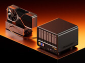 El Aoostar WTR Max ya está disponible con el Intel Core i5 1235U. En la imagen: el NAS con una eGPU.