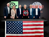 Las primeras obleas del chip Blackwell AI fabricadas por TSMC en EE.UU. (Fuente de la imagen: Nvidia)