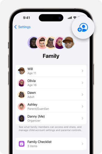 Dispositivos extraños para compartir en familia (Fuente: Apple)