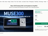 Estado de la financiación de Muse 300 en Kickstarter a 30 de junio de 2026