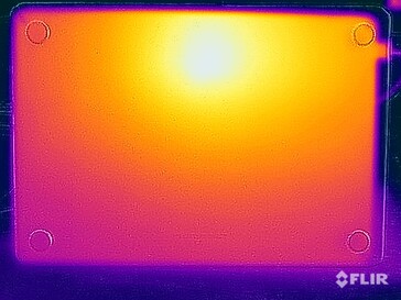 Prueba de tensión de temperaturas superficiales (abajo)