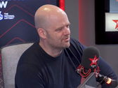 Una captura de pantalla de Dan Houser en The Chris Evans Breakfast Show (fuente de la imagen: Virgin Radio UK YT)