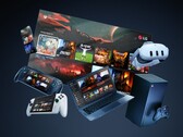 Imagen promocional de Xbox Play Anywhere con el modo Xbox en TV, dispositivos portátiles, consola y portátil.