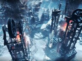 Una imagen que muestra una ciudad en Frostpunk.