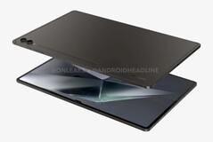 Samsung Galaxy tab S10 Ultra render 1 (Fuente de la imagen: @Onleaks x @AndroidHeadline)