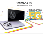 El Redmi A4 5G se lanzará el 20 de noviembre en la India (Fuente de la imagen: Xiaomi)