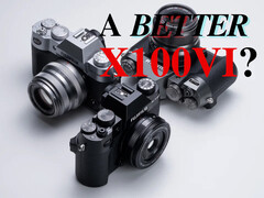 La Fujifilm X-T50 puede estar basada en la X-T5, pero es sorprendentemente similar a la X100VI en muchos aspectos. (Fuente de la imagen: Fujifilm - editado)