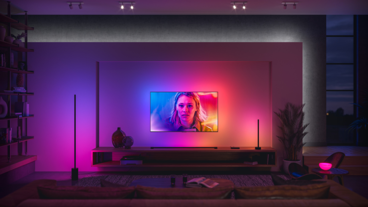 Philips Hue Sync TV ya está disponible para algunos televisores LG. (Fuente de la imagen: Philips Hue)