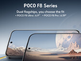 El Poco F8 Pro será mucho más pequeño que el Poco F8 Ultra. (Fuente de la imagen: Xiaomi)
