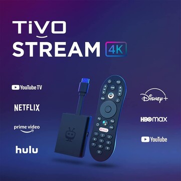 El TiVo Stream 4K tiene un diseño de dongle como el Chromecast con Google TV. (Fuente de la imagen: TiVo)