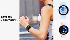 Galaxy Watch FE está disponible en negro, plata y oro rosa (fuente de la imagen: Samsung)