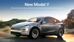 El nuevo Model Y RWD consigue su primera oferta de financiación al 0% TAE (Fuente de la imagen: Tesla)