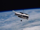 Una imagen del Hubble en la órbita de la Tierra (Fuente de la imagen: NASA; recortada)