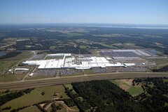 Fábrica de Nissan en Mississippi. Musk parece acallar los rumores sobre la posibilidad de que Tesla invierta en las fábricas de Nissan en EE.UU. (Fuente de la imagen: Nissan)