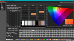 ColorChecker después de la calibración