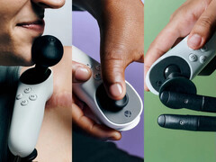 El Joystick Adaptable Xbox admite tapas de joystick alternativas creadas a través del Laboratorio de Diseño Xbox. (Fuente de la imagen: Microsoft)