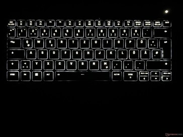 Iluminación del teclado