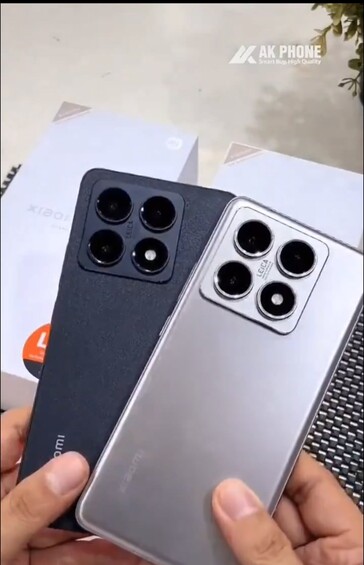 Supuesto diseño trasero de la serie Xiaomi 14T (Fuente de la imagen: Xiaomitime)