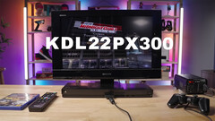 Sony Bravia KDL22PX300 combina la PS2 y el televisor Bravia KDL22BX300 (fuente de la imagen: Denki en YouTube)