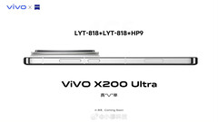 Una supuesta promo filtrada del X200 Ultra. (Fuente de la imagen: Xiaomu Tech vía Weibo)