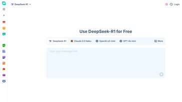 HIX.AI ha añadido la IA DeepSeek-R1 a su lista de chatbots sin conexión. (Fuente de la imagen: HIX.AI)