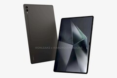 Samsung Galaxy Tab S10 Ultra render 2 (Fuente de la imagen: @Onleaks x @AndroidHeadline)