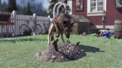 Según los informes, las mascotas de Fallout 76 podrán cultivar recursos para los jugadores de forma pasiva. (Fuente de la imagen: Game Rant)