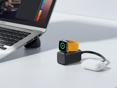 El banco de energía Joyroom 5000mAh tiene un cargador dedicado para el Apple Watch. (Fuente de la imagen: Joyroom)