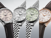 En la imagen, de izquierda a derecha: Seiko Presage HCC003, HCC001, HCC002 y HCC008.