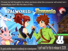 Los miembros de la comunidad Terraria envían sus comentarios sobre la colaboración Palworld X Terraria