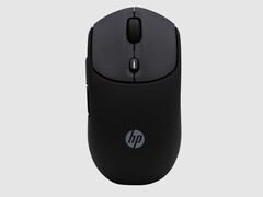 El ratón HP 400 Quiet Mouse está fabricado con plástico reciclado y silicona. (Fuente de la imagen: HP)