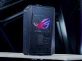 Actualmente hay disponibles dos configuraciones del ROG GR70. En la imagen: una vista lateral del mini PC