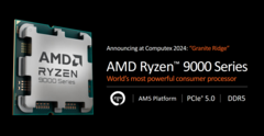 Los procesadores de sobremesa Ryzen 9000 de AMD saldrán a la venta el mes que viene (imagen vía AMD)