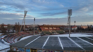 Cámara DJI Flip: El estadio deportivo Jahn