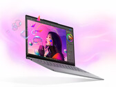En la imagen, el Lenovo Yoga Slim 7i Aura Edition sobre fondo blanco.