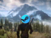 En la actualidad, Witcher 3 ha bajado un 90%. En la imagen: una captura de pantalla editada del juego. (Fuente de la imagen: Steam - editada)