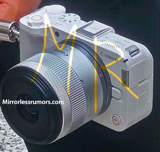 La Canon EOS RV apareció anteriormente en una imagen filtrada. (Fuente de la imagen: MirrorlessRumors)