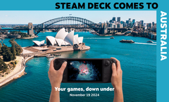 Valve ha empezado a vender la Steam Deck en Australia (fuente de la imagen: Valve)