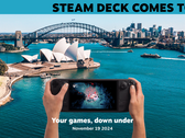 Valve ha empezado a vender la Steam Deck en Australia (fuente de la imagen: Valve)