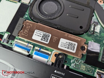 Disipador de calor de cobre para la SSD