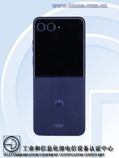 El Motorola Razr+ 2024 podría tener un nuevo colorway azul oscuro...