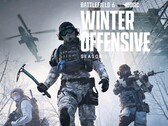 Se muestra el banner de la Ofensiva de Invierno de Battlefield 6 (Fuente de la imagen: cuenta de Battlefield X con ediciones)