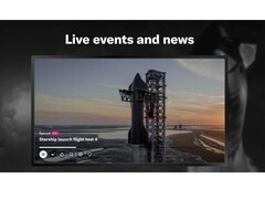 X TV está diseñado para llevar contenidos exclusivos y eventos en directo al televisor de su casa, además de vídeos de X. (Fuente de la imagen: GooglePlay Store)