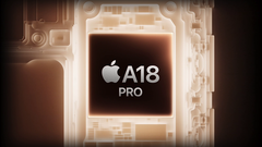 Apple El A18 Pro obtiene una puntuación aproximadamente un 18% superior a la del A17 Pro en la última prueba GPU de Geekbench (Fuente de la imagen: Apple)