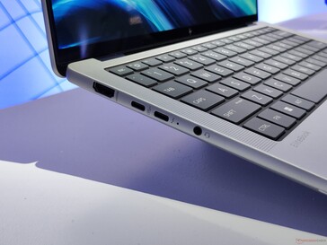 HP EliteBook X G1a: Puertos a la izquierda (fuente de la imagen: Benjamin Herzig)