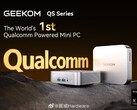 La serie QS de GEEKOM será el primer mini PC de consumo en contar con un SoC Snapdragon X Elite. (Fuente de la imagen: Weibo)