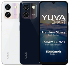 El Lava Yuva Smart cuenta con una pantalla LCD HD+ de 6,75 pulgadas (Fuente de la imagen: Lava)