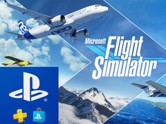 Logotipo de Flight Simulator PS5 (Fuente de la imagen: Microsoft Xbox Gaming, PlayStation Store)